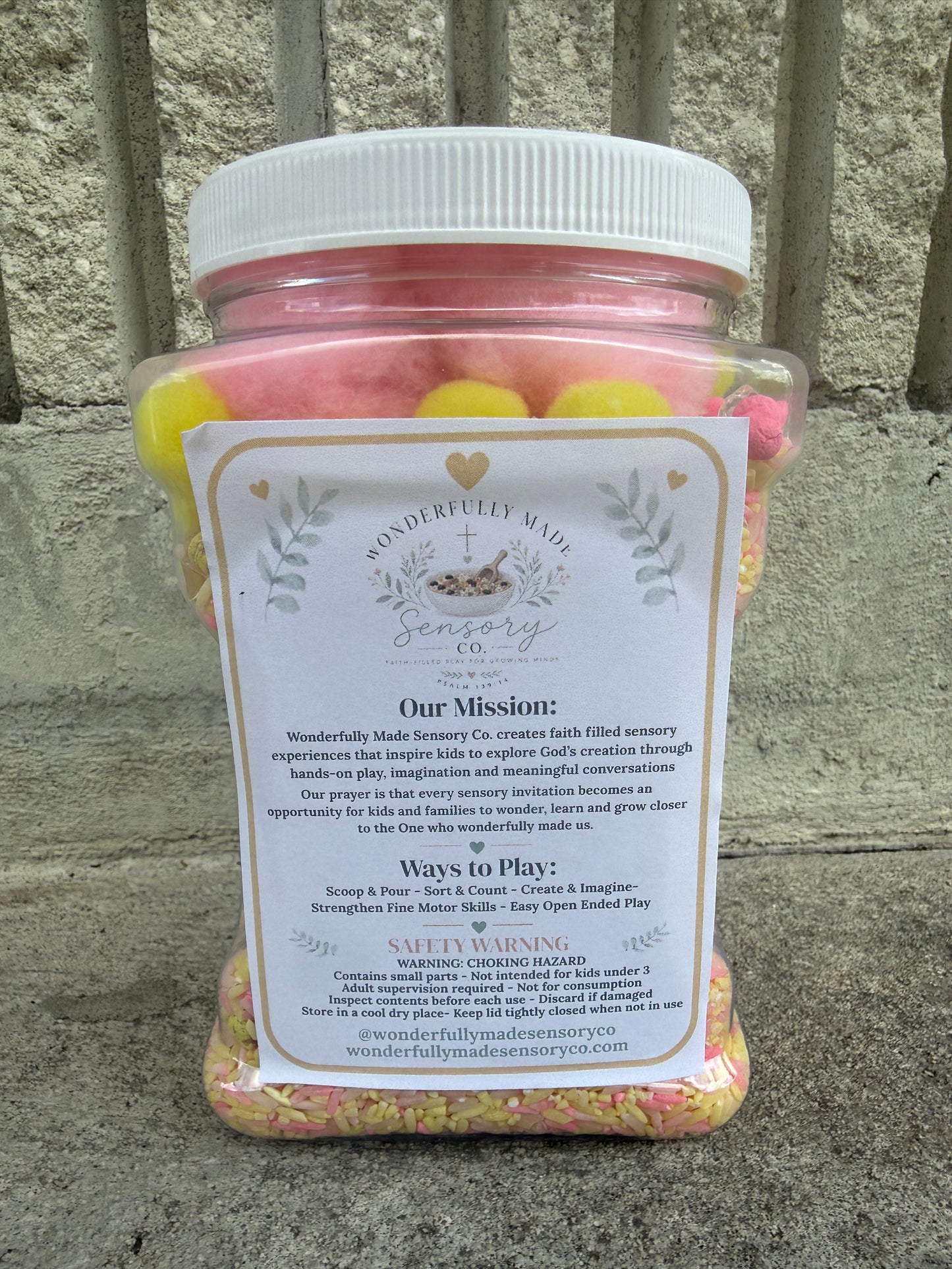 My Jesus Be Making Lemonade Sensory Kit